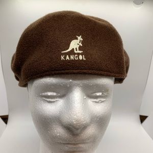 Kangol Brown Wool 504 Flat Cap!!!